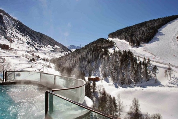 Hotel Hermitage Andorra detalle del  Sport Wellness Mountain Spa 